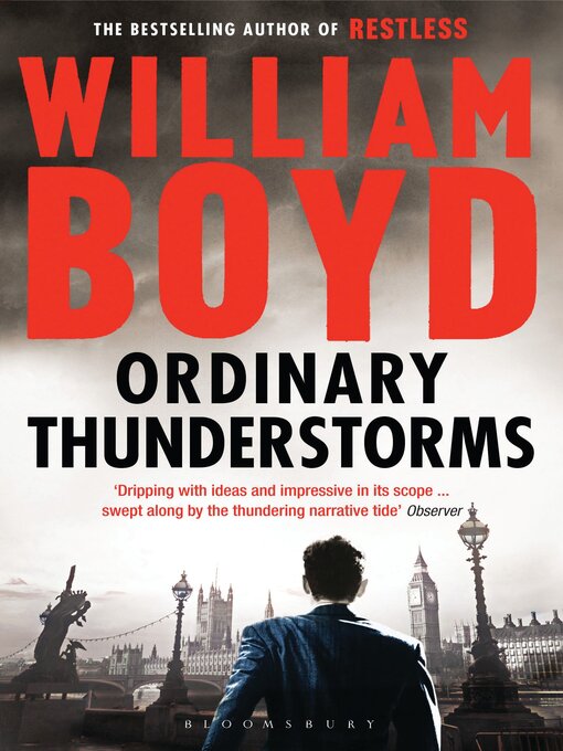 Title details for Ordinary Thunderstorms by William Boyd - Wait list